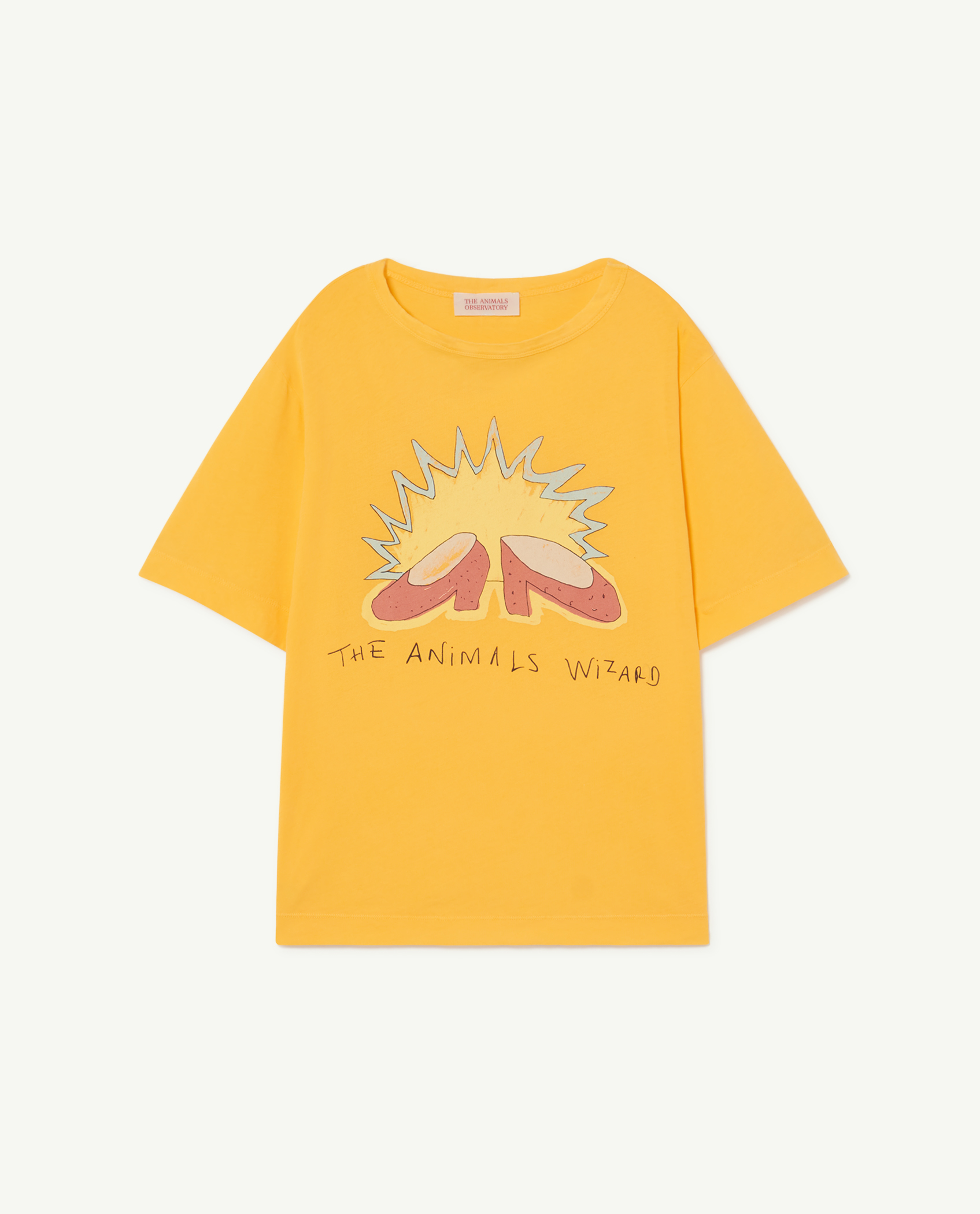 Yellow Wizard Rooster Oversize T-Shirt