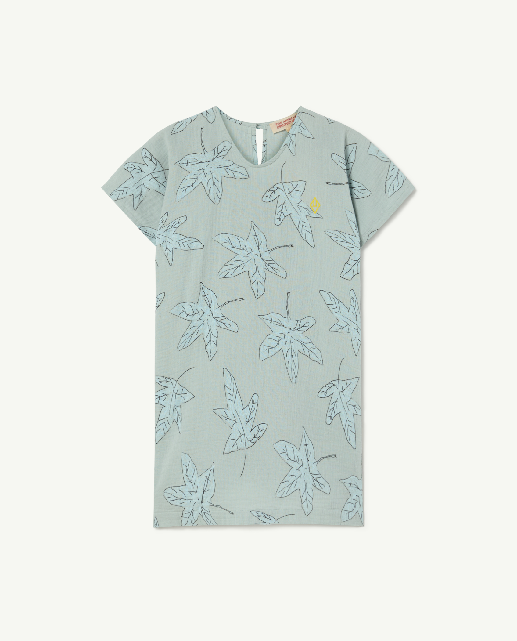 Blue Leaves Marten Dress