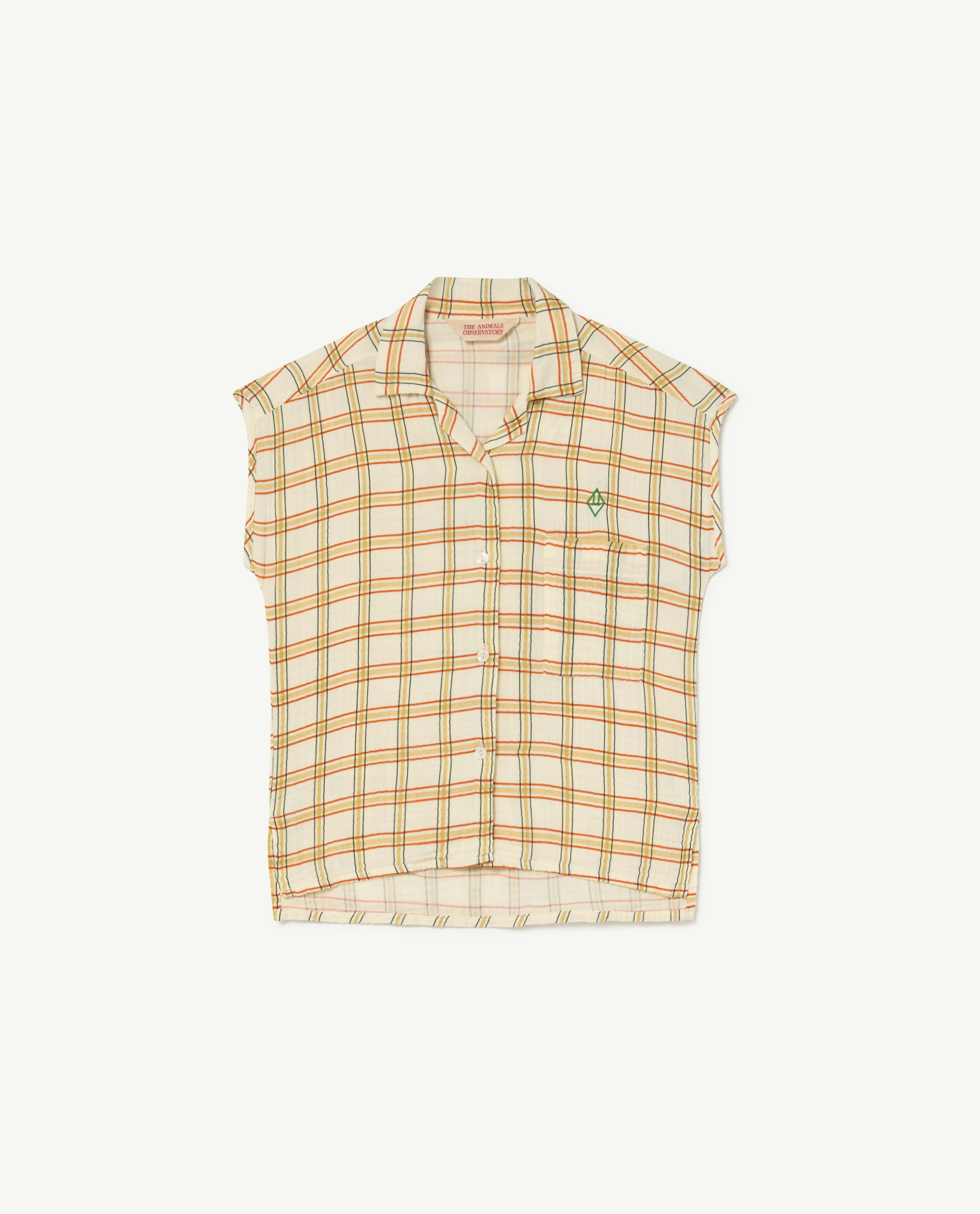 White Squares Kangaroo Shirt