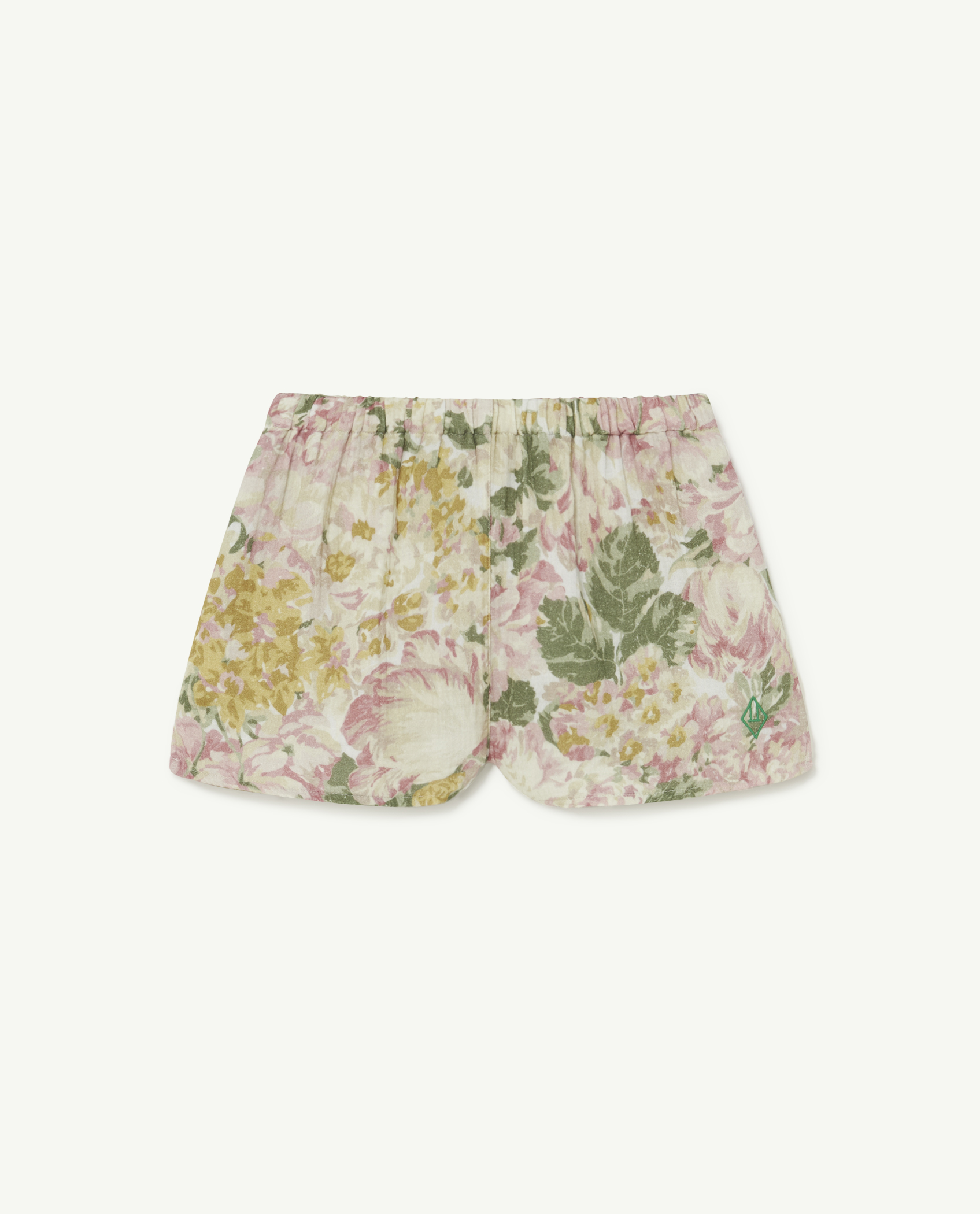 White Flowers Calm Pants