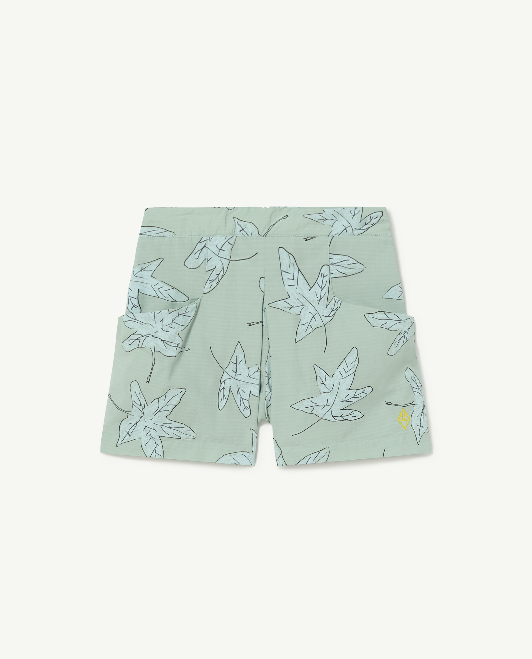 Blue Leaves Monkey Pants