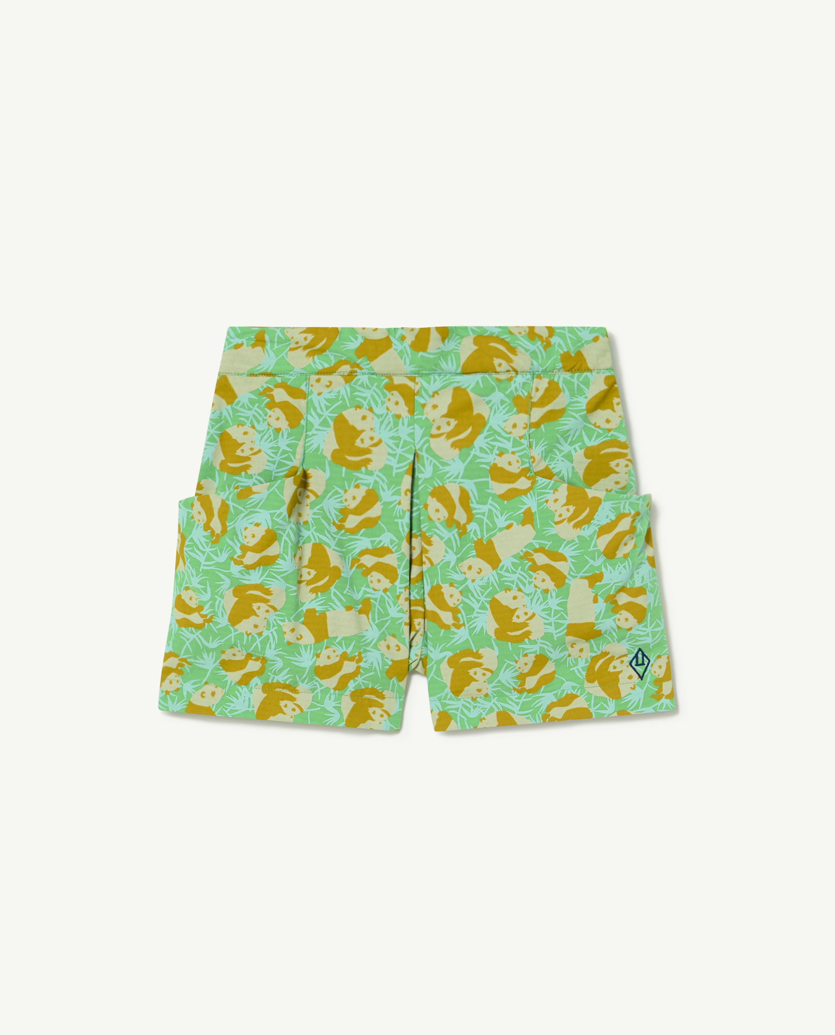 Green Flowers Monkey Pants