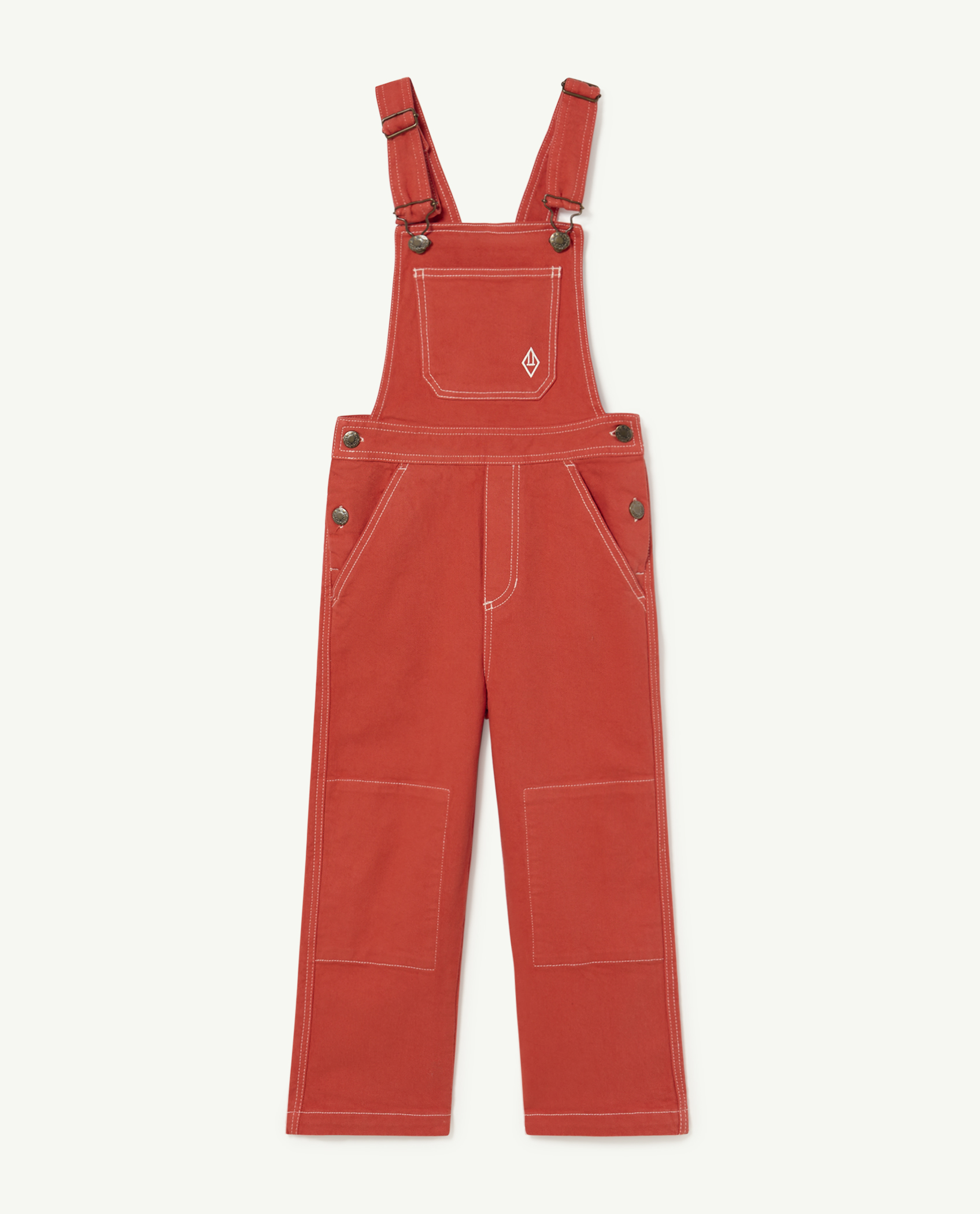 Red The Animals Mule Jumpsuit