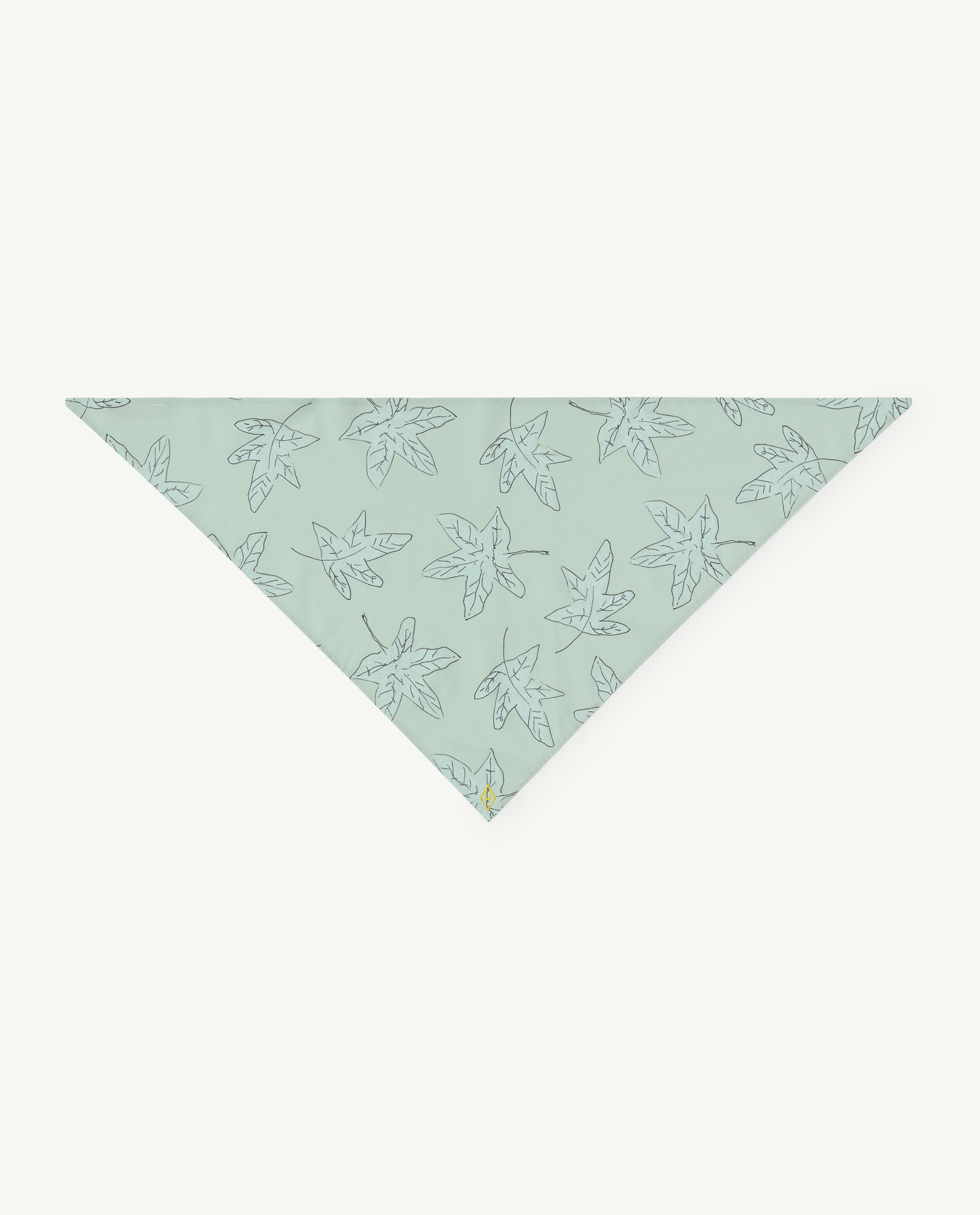 Blue Leaves Ray Scarf