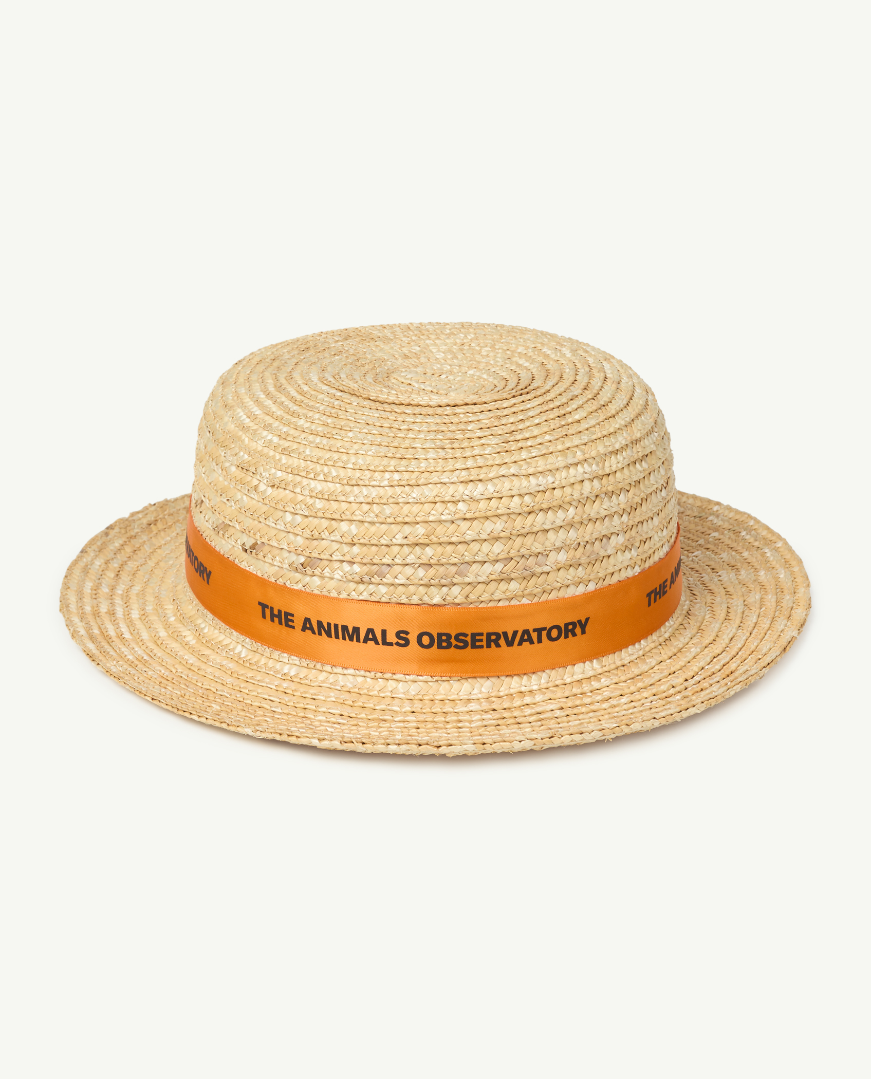 Orange Straw Hat